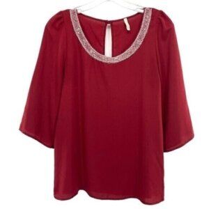 Sage The Label Women’s Beaded Blouse